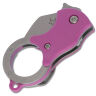 Нож FOX Mini-Ta сталь 1.4116 рукоять нейлон розовый