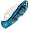 Нож Spyderco Delica 4 Wharncliffe сталь K390 рукоять Blue FRN (C11FPWK390)