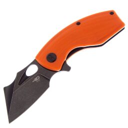 Нож Bestech Lizard Blackwash сталь D2 рукоять Orange G10 (BG39D)