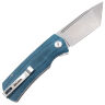 Нож Petrified Fish Beluga Tanto сталь K110 рукоять Blue Micarta