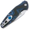 Нож Ruike Fang сталь 14C28N рукоять Black/blue G10 (P105-Q)