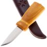 Нож Helle Nying сталь triple laminated рукоять Curly Birch (14608)
