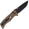 Нож Benchmade Adamas сталь D2 рукоять Desert Tan G10 (275BKSN)