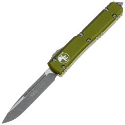 Нож Microtech Ultratech S/E Apocalyptic сталь M390 рукоять OD Green Aluminium (121-10APOD)