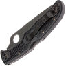 Нож Spyderco Endura 4 Black PS сталь VG-10 рукоять Black FRN (C10PSBBK)