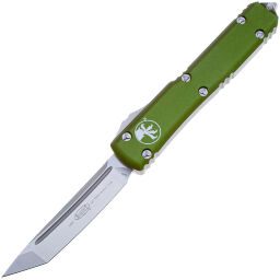 Нож Microtech Ultratech T/E Satin сталь M390 рукоять OD Green Aluminium (123-4OD)