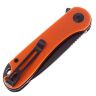 Нож CIVIVI Elementum Blackwash сталь D2 рукоять Orange G10 (C907Y)