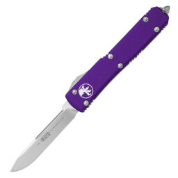 Нож Microtech Ultratech S/E Satin сталь M390 рукоять Purple Aluminum (121-4PU)