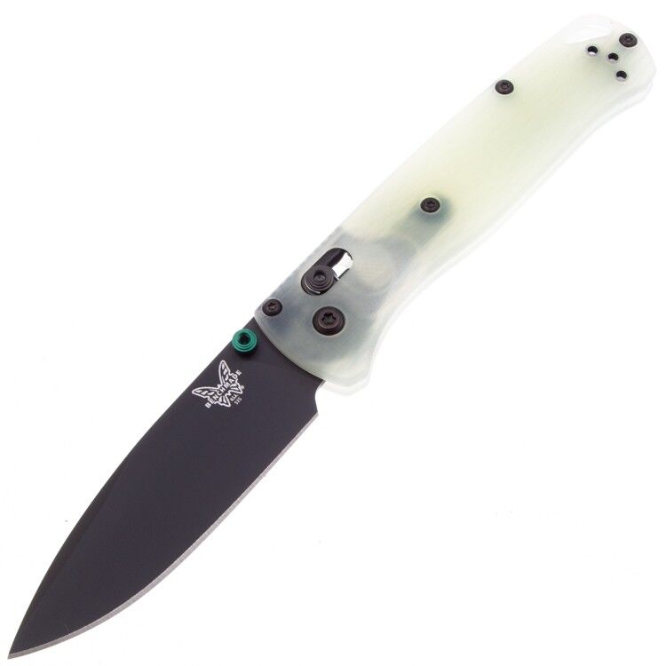 Нож Benchmade Bugout DLC сталь CPM-M4 рукоять Jade G10 (CU535-BK-M4-G10-JADE)