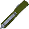 Нож Microtech Ultratech S/E Stonewash сталь M390 рукоять Olive Drab  Aluminum (121-10OD)
