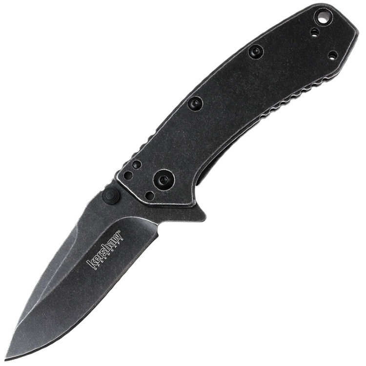 Нож Kershaw Cryo Blackwash cталь 8Cr13MoV рукоять сталь (1555BW)