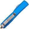 Нож Microtech Ultratech S/E Bronze stonewash сталь M390 рукоять Blue Aluminum (121-13BL)