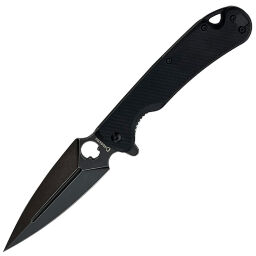 Нож Daggerr Arrow Flipper Black сталь D2 рукоять Black G10