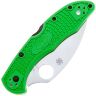 Нож Spyderco Salt 2 Wharncliffe Serrated сталь LC200N рукоять Green FRN (C88FSWCGR2)