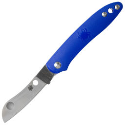 Нож Spyderco Roadie cталь N690Co рукоять Blue FRN (C189PBL)