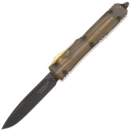 Нож Microtech Ultratech S/E DLC сталь Magnacut рукоять Black Aluminum/Ultem (121-1DLCTULS)