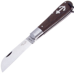 Нож Otter Large Anchor сталь C75 рукоять Smoked Oak/Lanyard (OTT172MLB)
