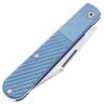 Нож Lion Steel Barlow Slim Shuffler сталь M390 рукоять Blue Ti (L/CKS0112 BL-O)