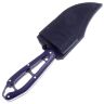 Нож 1-й Цех Сиськи блэквош сталь 440C рукоять Микарта фиолетовая