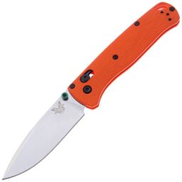 Нож Benchmade Bugout сталь CPM-20CV рукоять Orange G10 (CU535-SS-20CV-G10-ORG)