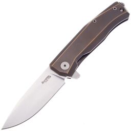 Нож Lion Steel Myto сталь M390 рукоять Bronze Ti (L/MT01 BR)