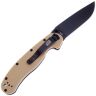 Нож Ontario RAT-1 Black сталь AUS-8 рукоять Desert Tan GRN (8846DT)