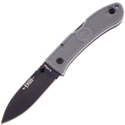 Нож Ka-Bar Dozier Folding Hunter сталь AUS-8 Black рукоять Gray Zytel (4062GY)