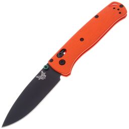Нож Benchmade Bugout сталь CPM-M4 рук. Orange G10 (CU535-BK-M4-G10-ORG)