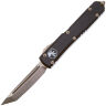 Нож Microtech Ultratech T/E Bronze stonewash сталь M390 рукоять Black Aluminum (123-13)