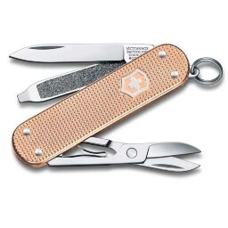 Нож-брелок Victorinox Classic Alox Fresh Peach 58мм (0.6221.202G)