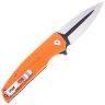 Нож Bestech Fin Blackwash/Satin сталь 14C28N рукоять Orange G10 (BG34B-2)