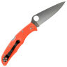 Нож Spyderco Endura 4 сталь VG-10 рукоять Orange FRN (C10FPOR)