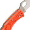 Нож Spyderco Endura 4 сталь VG-10 рукоять Orange FRN (C10FPOR)