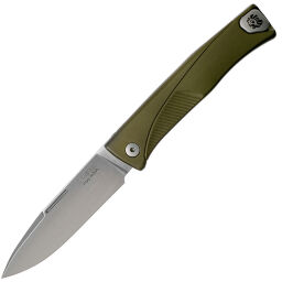 Нож Lion Steel Thrill сталь M390 рукоять Green Aluminium (L/TL A GS)