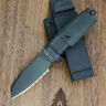 Нож Extrema Ratio Task Compact Black Serrated сталь N690 рукоять Black Forprene (EX/084TSKCBLR)