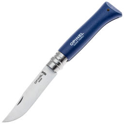 Нож Opinel №8 Trekking Colored сталь 12C27 рукоять граб темно-синий (002212)
