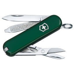 Нож-брелок Victorinox Classic SD Green 58мм. (0.6223.4)