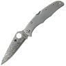 Нож Spyderco Endura 4 сталь VG-10 Damascus рукоять Titanium (C10TIPD)