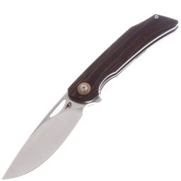 Нож Bestech Falko сталь 154CM рукоять Black G10/Orange CF (BL01D)