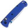 Нож Benchmade Bugout Serrated сталь S30V рукоять Blue Grivory (535SCP)