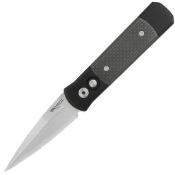 Нож Pro-Tech Godson сталь 154CM рукоять Aluminium/Carbon Fiber (704) (Нож складной Pro-Tech Godson PT704 154CM рукоять алюминий)