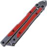 Нож Mr.Blade Madcap Blackwash сталь AUS-8 рукоять Red G10