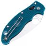 Нож Spyderco Manix 2 LTW сталь CPM-SPY27 рукоять Mineral Blue FRN (C101PCBL2)