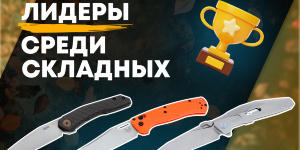 Лидеры среди складных ножей