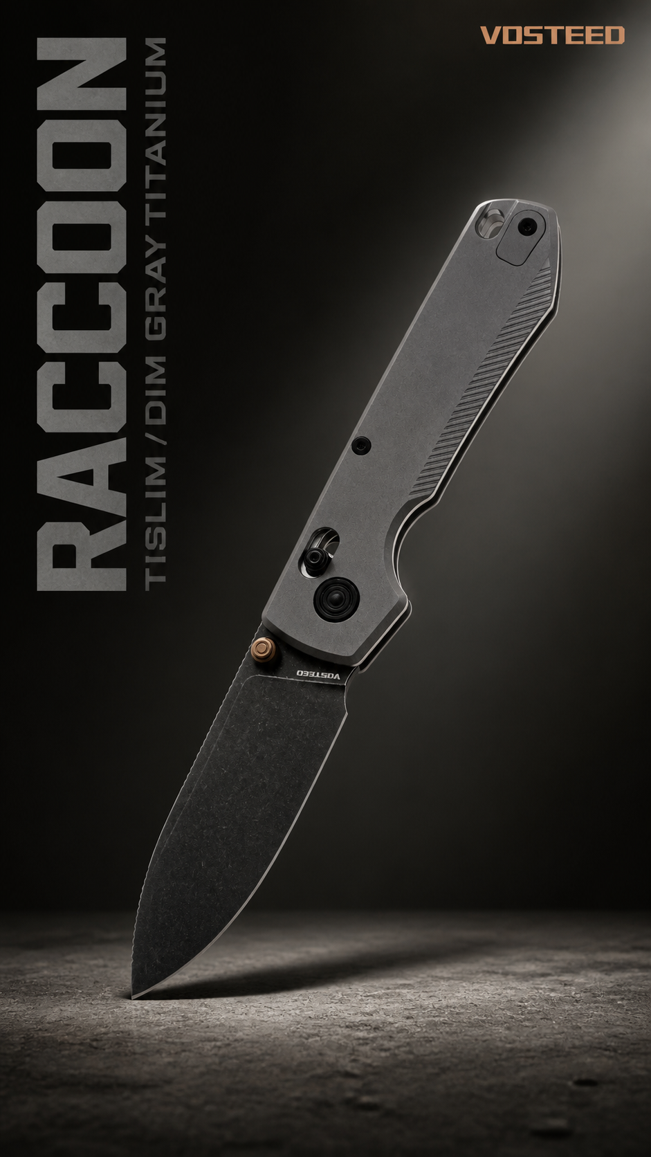 Raccoon TiSlim Dim Gray: тот же тонкий формат в тёмном исполнении