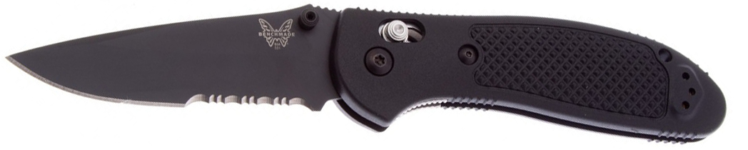 Benchmade Griptilian 551 Black Serrated