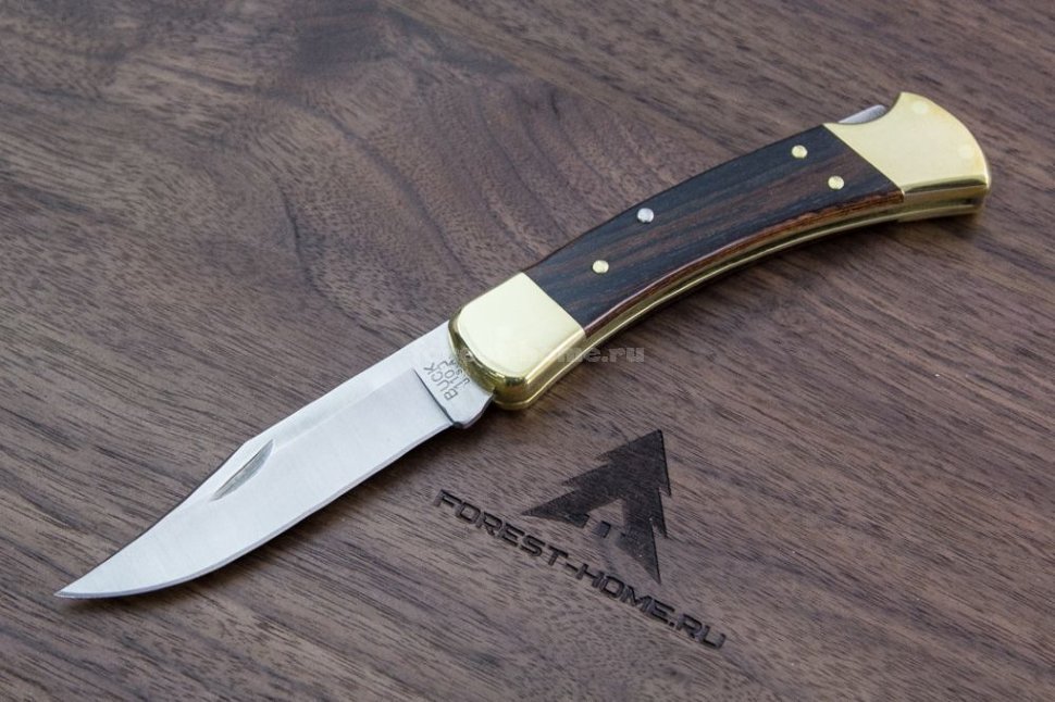 Складной нож BUCK Folding Hunter B0110BRS 420HC, рукоять дерево