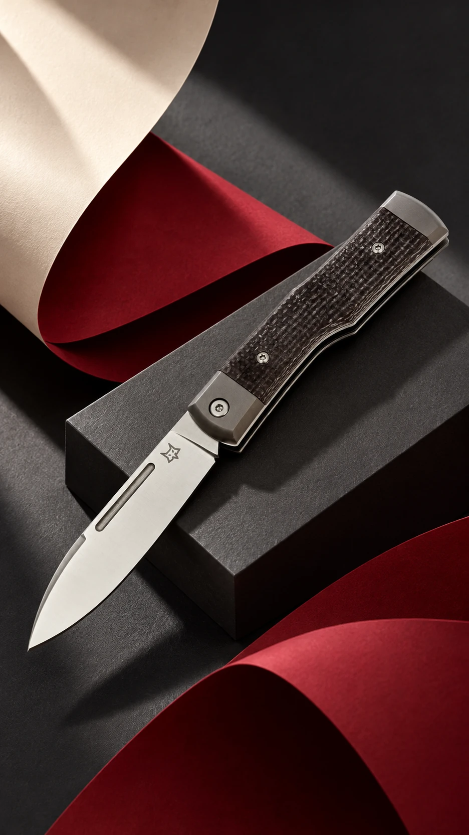 Fox Gunstock: титан и M390 без показной сложности
