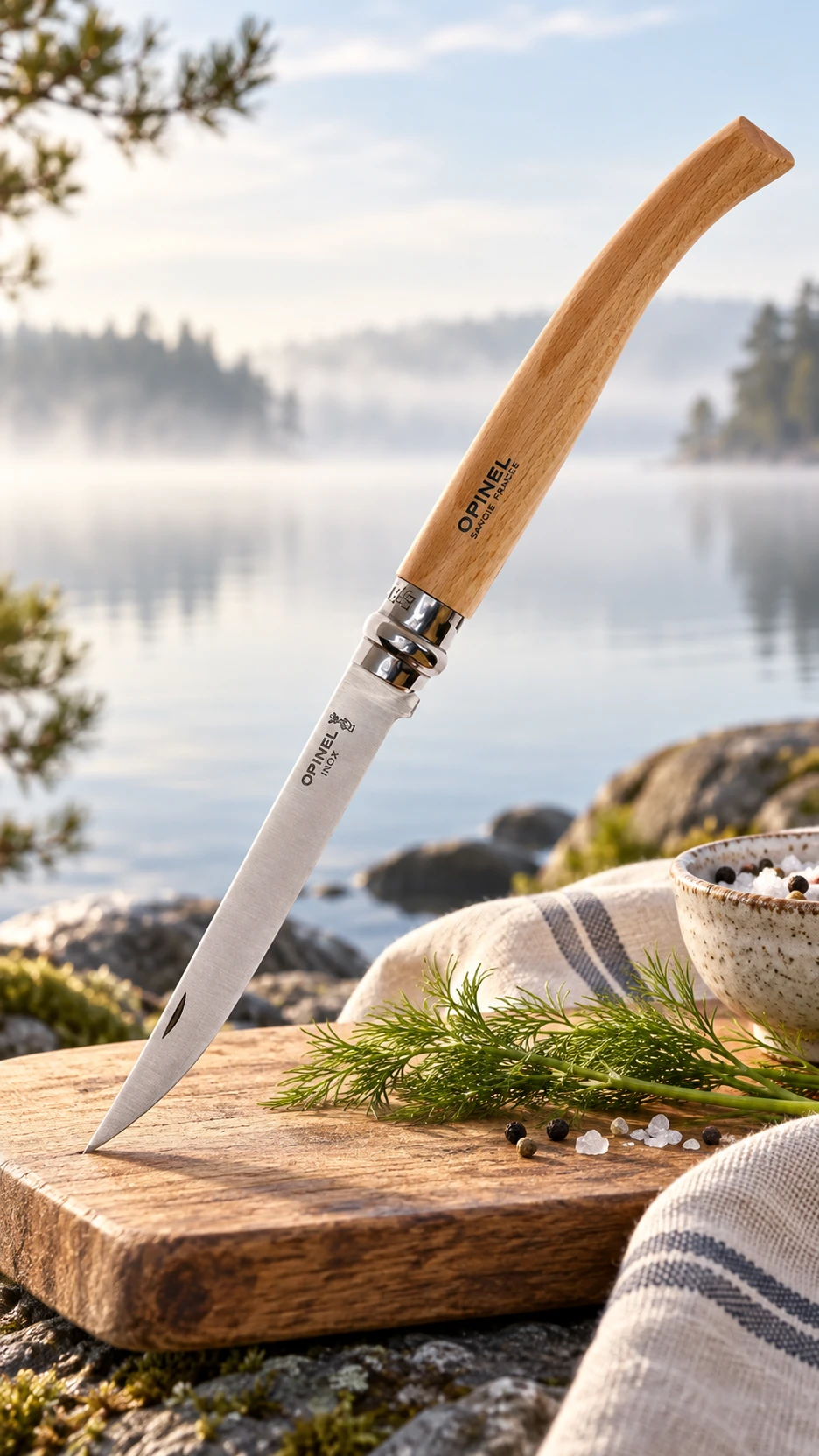 Opinel №12 Effilé Slim: узкий клинок для аккуратной нарезки