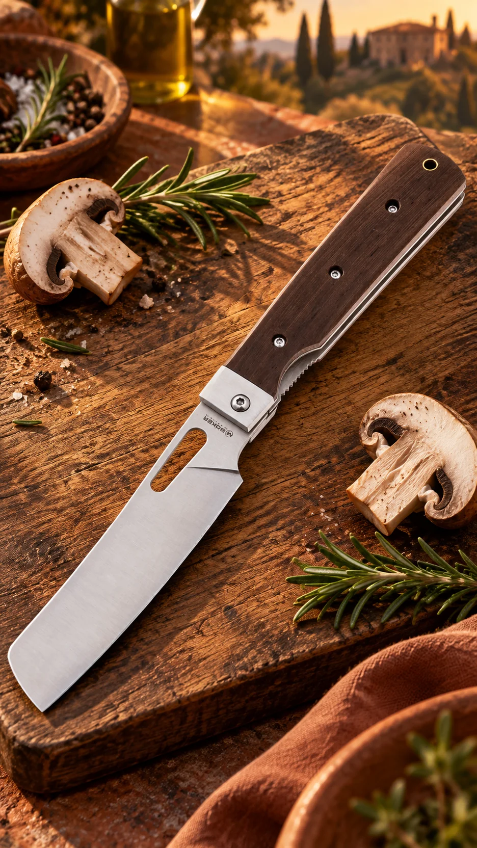 Böker Magnum Outdoor Cuisine III: длинный клинок для готовки на выезде